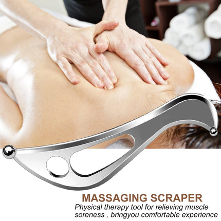 Stainless Steel Muscle Scraper Massage Tool for Deep Tissue Therapy