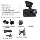 Avec câble d'alimentation / Carte SD 32 Go