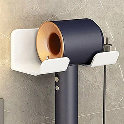 Double-Tier Eco-Friendly Wall Mounted Hair Dryer Holder - Wnkrs