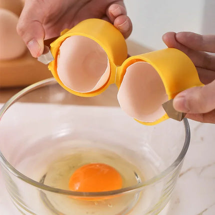 Abridor de cáscaras de huevo y batidor de huevos, herramienta de cocina para hornear | Accesorios de cocina