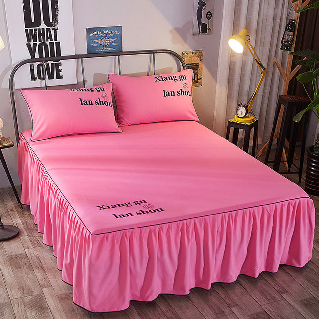 Beauty bed cover brushed bed skirt - Wnkrs