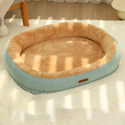 Lit d'hiver moelleux pour chiots et chats