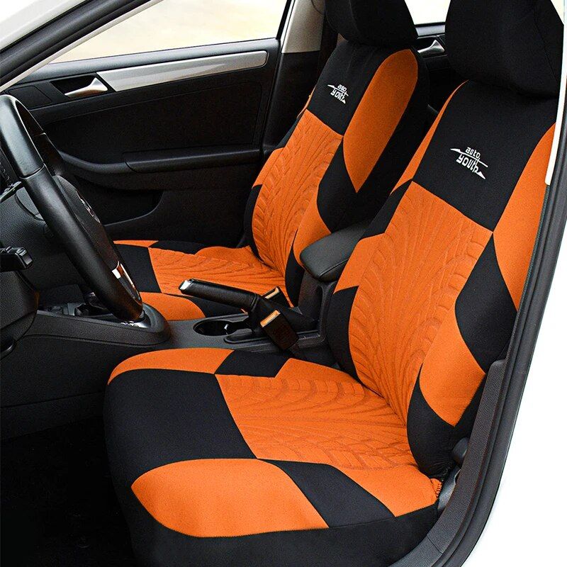 Universal Fashion Tire Trace Style Car Seat Cover Set