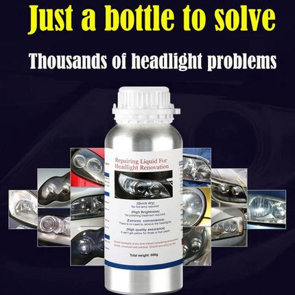 800ML Liquid Polymer Polisher for Enhanced Visibility and Safety - Wnkrs