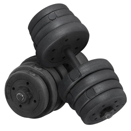 Versatile 66 Lb. Adjustable Dumbbell Set for Full-Body Workouts - Wnkrs