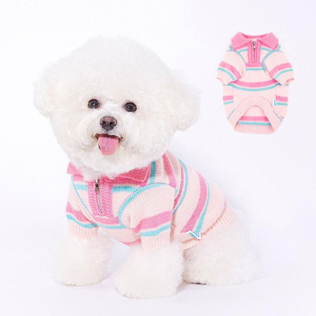 Pull tricoté confortable pour chien