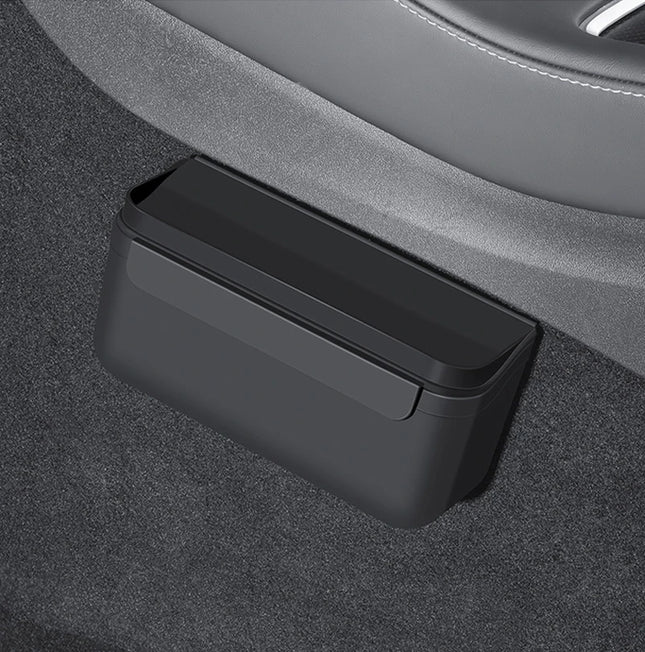 Caja de almacenamiento para automóvil con pegamento de velcro para Tesla Model 3/Y