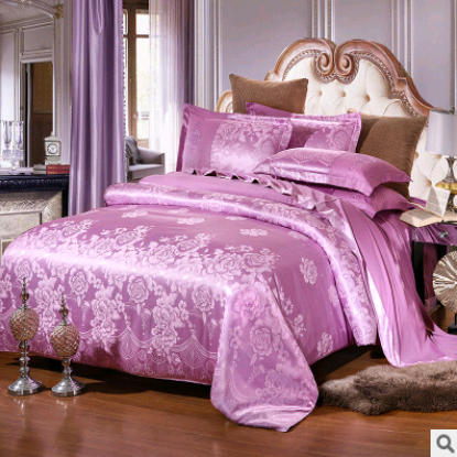 Luxury European Bedding Satin Jacquard Modal Cotton Tencel Set - Wnkrs