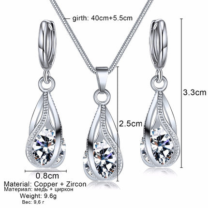 Women's Zircon Jewelry Sets - Wnkrs