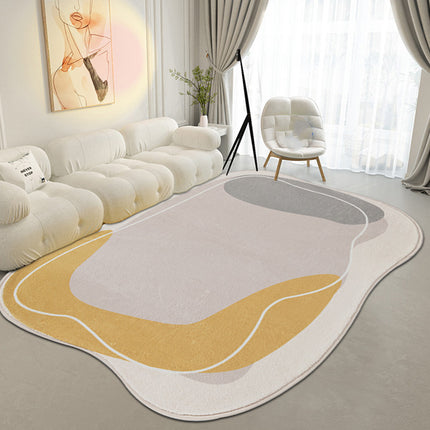 Cashmere Floor Mat Nordic Light Luxury Irregular - Wnkrs