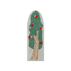 Árbol frutal verde en primavera / 420 mm x 1500 mm