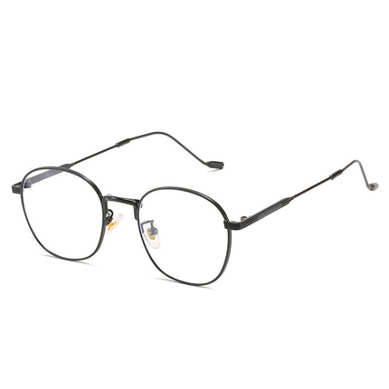 Lunettes d'ordinateur rondes vintage unisexes