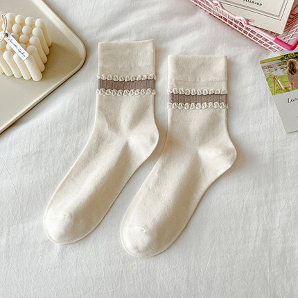 Women's Mid-Tube Cotton Socks