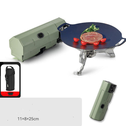 Camping Gas Stove Portable Folding Cassette Stove Outdoor Hiking BBQ Travel Cooking Grill Cooker Gas Burner Food Heating Tool Kitchen Gadgets - Wnkrs