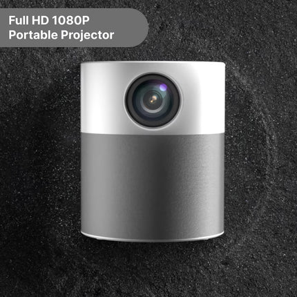 Full HD 1080P Portable Projector with Android 9.0, Bluetooth, WiFi, Keystone