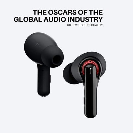 Auriculares inalámbricos verdaderos FlyBuds C1 con Bluetooth 5.2, 4 micrófonos, 50 horas de reproducción, llamadas nítidas