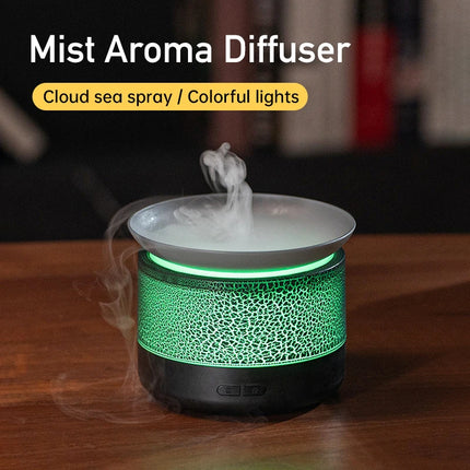 Type-C USB Ultrasonic Aromatherapy Diffuser with Night Lamp & 200ML Humidifier