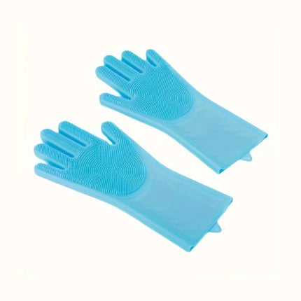 Gants en silicone pour le toilettage et le nettoyage des animaux