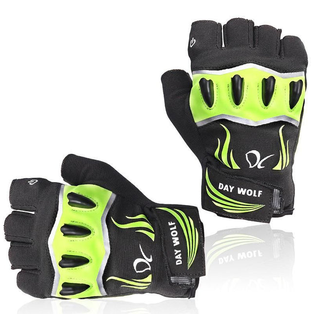 LED Light-Up Cycling Gloves - Wnkrs