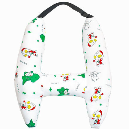 Adorable oreiller de voyage en forme de U pour enfants en forme d'animal