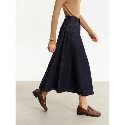 Women’s A-line Denim Skirt