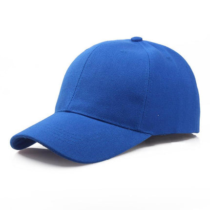 Gorra de béisbol unisex con cierre a presión