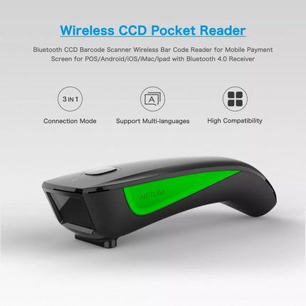 Wireless 2D Barcode Scanner - Wnkrs