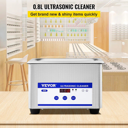 Ultimate 800ml Ultrasonic Cleaner: Portable Washing Machine - Wnkrs