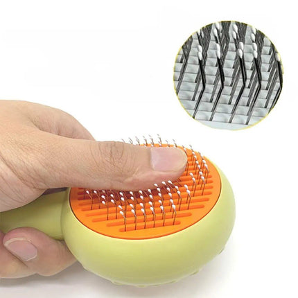 Brosse de toilettage Deluxe Donut pour chats et chiens - Épilation sans effort et confort en un