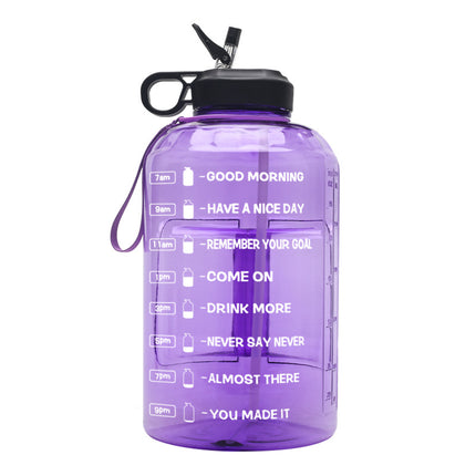 1 Gallon Plastic Large Capacity Sports Bottle - Wnkrs