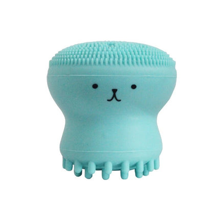 Silicone Octopus Face Cleansing Brush for Exfoliating and Pore Cleaning