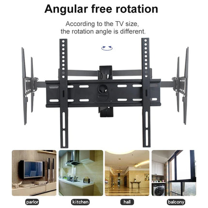 Soporte de pared para TV de movimiento completo de 32" a 58" con brazos articulados e inclinación