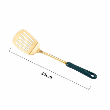 Nordic Stainless Steel Kitchen Utensils Spatula Ceramic Handle - Wnkrs