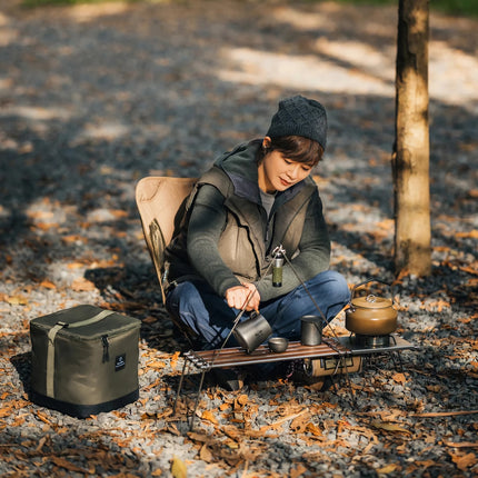 Mesa de camping plegable portátil: ideal para aventuras al aire libre