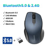 BT5.0 and 2.4G Dark Blue