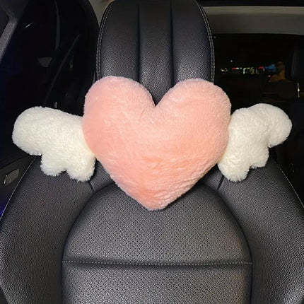 Heart-Shaped Lumbar Support Pillow for Car - Wnkrs