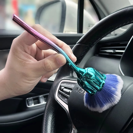 Universal Car Detailing Brush with Soft Bristles