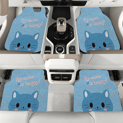 Universal Cartoon Pattern Waterproof Car Floor Mats - Wnkrs