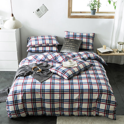 Check cotton bedding - Wnkrs