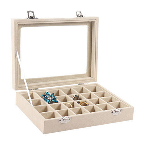 Velvet Jewelry Storage Boxes