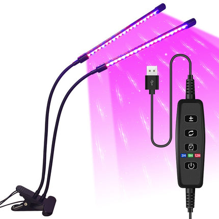 USB LED Indoor Plant Grow Light with Timer & 10 Dimmable Levels