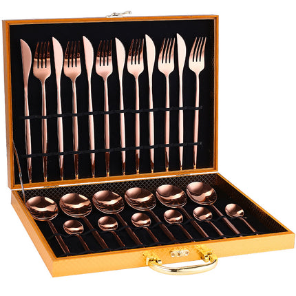 24pcs Luxury Cutlery Set - Wnkrs