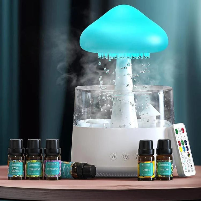 Humidificador de aire con forma de hongo