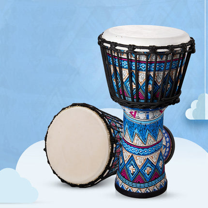 Qiangu Sheepskin African Drum Cloth Handmade Drum For Children''s Kindergarten Beginners 8 "10" Professional Yunnan Lijiang Drum - Wnkrs