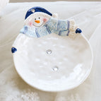 Snowman plate2