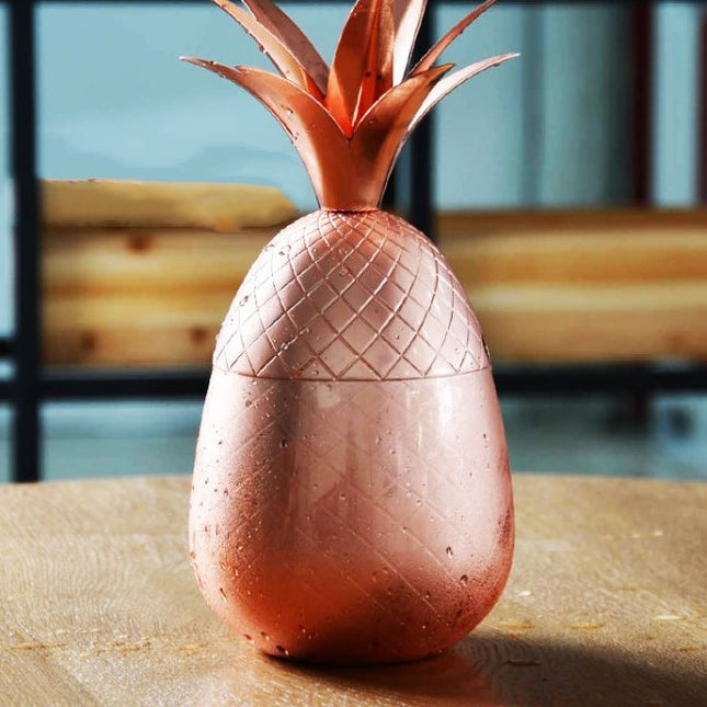 Creative Pineapple Tumbler Cocktail Cups Cups Stainless Steel Beer Cups Cocktail Drinking Bar Tool - Wnkrs