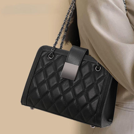 Sac à bandoulière en cuir véritable pour femme