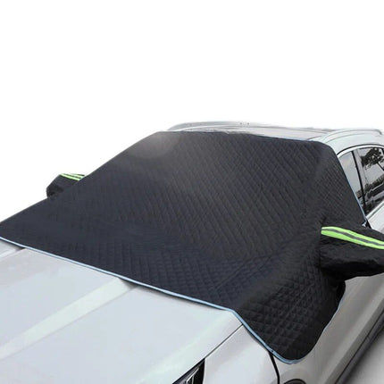 All-Season Car Windshield Protector Cover - Oxford Cloth Snow, Ice, and Sun Shield - Wnkrs