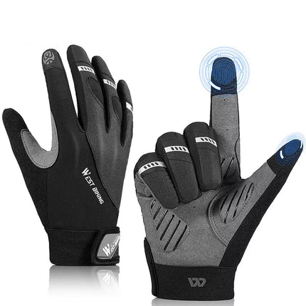 Guantes de ciclismo con dedos completos