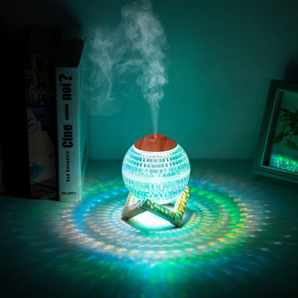 Humidificador USB de 350 ml con lámpara LED